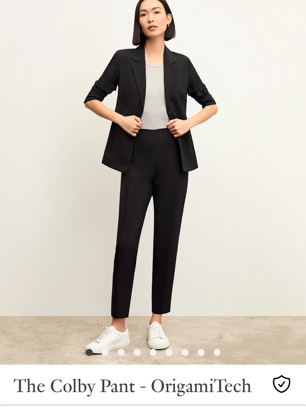 MM Lafleur Colby Pant OrigamiTech - in Black